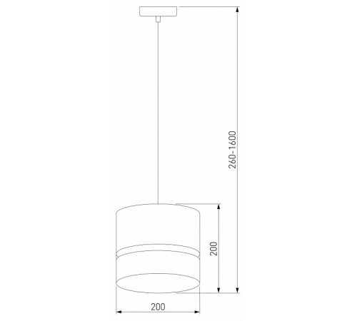 Подвесной светильник TK Lighting 6693 Paglia