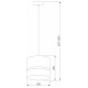 Подвесной светильник TK Lighting 6693 Paglia