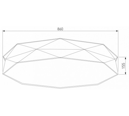 Потолочная люстра TK Lighting 4223 Kantoor Graphite