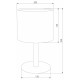 Настольная лампа TK Lighting 5217 Deva White