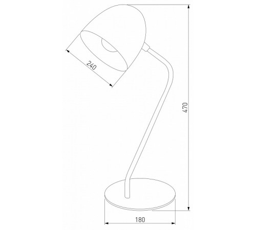 Настольная лампа TK Lighting 5036 Soho Black Настольная лампа TK Lighting 5036 Soho Black
