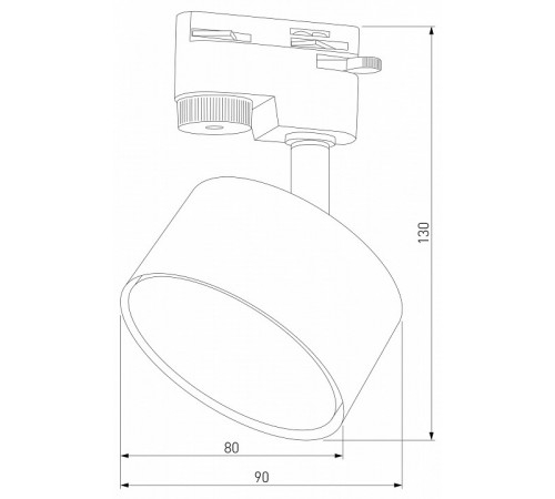 Трековый светильник TK Lighting 4398 Tracer Black Трековый светильник TK Lighting 4398 Tracer Black