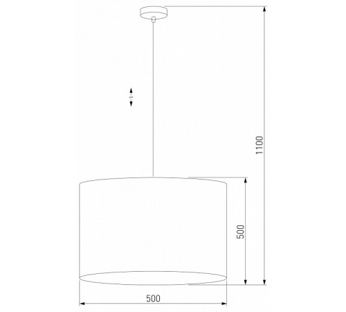 Подвесной светильник TK Lighting 6582 Juta