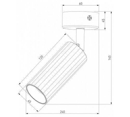Спот Eurosvet Arris 20098/1 LED белый a060137 Спот Eurosvet Arris 20098/1 LED белый a060137