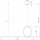 Подвесной светильник Eurosvet Mist 90266/1 золото a060615