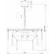 Подвесная люстра Eurosvet Elegante 10130/8 золото/прозрачный хрусталь Strotskis Smart a060644