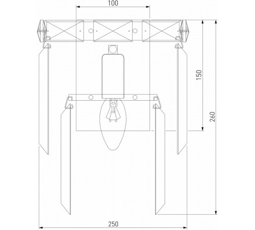 Настенный светильник Eurosvet Elegante 10130/1 золото/прозрачный хрусталь Strotskis a060646 Настенный светильник Eurosvet Elegante 10130/1 золото/прозрачный хрусталь Strotskis a060646