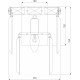 Настенный светильник Eurosvet Elegante 10130/1 золото/прозрачный хрусталь Strotskis a060646