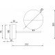 Бра Eurosvet Nuvola 70129/1 латунь a060829