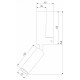 Спот Eurosvet Pitch 40020/1 LED белый a061308