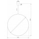 Подвесной светильник Eurosvet Element 90283/1 хром a061422
