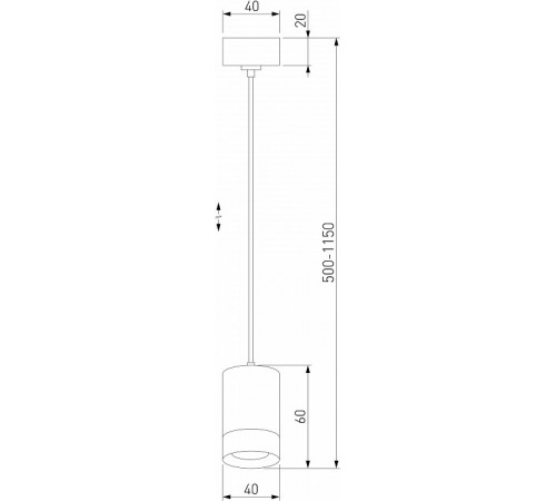 Подвесной светильник Eurosvet Piccolo 50248/1 LED белый a061424