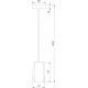 Подвесной светильник Eurosvet Bonaldo 50246/1 LED белый a061437