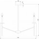 Люстра на штанге Eurosvet Anders 60142/6 латунь Smart a061930