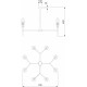 Люстра на штанге Eurosvet Prism 60143/8 хром a061940