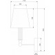 Бра Eurosvet Conso 60145/1 латунь a061949