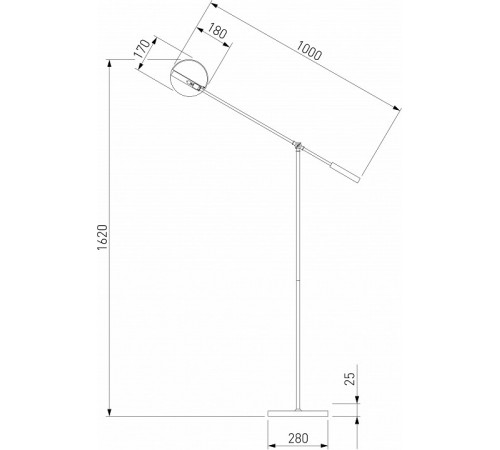 Торшер Eurosvet Grazia 01142/1 золото a062041 Торшер Eurosvet Grazia 01142/1 золото a062041