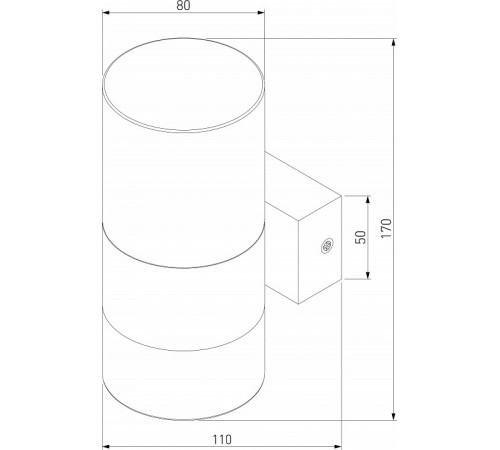 Настенный светильник Eurosvet Watford 40021/1 LED латунь/дымчатый a062084