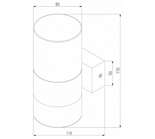 Настенный светильник Eurosvet Watford 40021/1 LED чёрный/прозрачный a062086 Настенный светильник Eurosvet Watford 40021/1 LED чёрный/прозрачный a062086