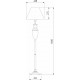 Торшер Eurosvet Majorka 009 белый a062588