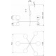 Подвесная люстра Eurosvet Bubble 30182/8 черный Smart a063212
