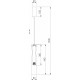 Подвесной светильник Eurosvet Swan 50253/1 LED латунь a063268