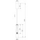 Подвесной светильник Eurosvet Swan 50254/1 LED латунь a063278