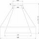 Подвесная люстра Eurosvet Collars 90264/2 латунь a064102