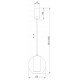 Бра Eurosvet Cobble 50258 LED дымчатый a065593