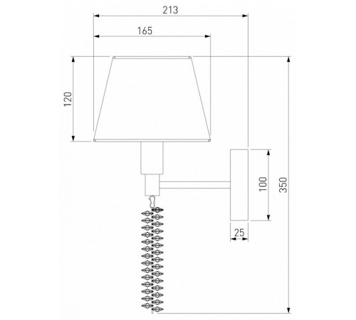 Бра Eurosvet Charuel 60148/1 матовое золото a064943 Бра Eurosvet Charuel 60148/1 матовое золото a064943
