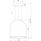 Подвесной светильник Eurosvet Over 90322/1 черный a064958