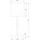 Настольная лампа Eurosvet Notturno 01162/1 латунь a065668