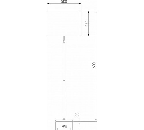 Торшер Eurosvet Notturno 01163/1 латунь a065670 Торшер Eurosvet Notturno 01163/1 латунь a065670