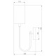 Бра Eurosvet Abbey 60164/1 черный a065751