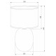 Настольная лампа TK Lighting 5988 Melody a066782