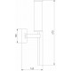 Бра Eurosvet Stark 50387 LED латунь a067955