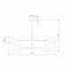 Люстра на штанге Eurosvet 60168/6 латунь Smart a068272