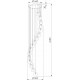 Каскадная люстра TK Lighting 10182 Aurora a068315