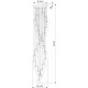 Каскадная люстра TK Lighting 10258 Aurora a068316