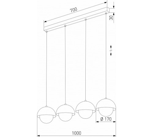 Подвесной светильник TK Lighting 10213 Bono a068323 Подвесной светильник TK Lighting 10213 Bono a068323