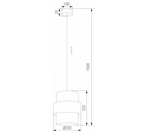 Подвесной светильник TK Lighting 5401 Calisto a068434 Подвесной светильник TK Lighting 5401 Calisto a068434