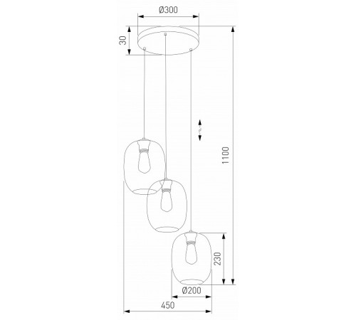 Подвесной светильник TK Lighting 5973 Elio a068559 Подвесной светильник TK Lighting 5973 Elio a068559