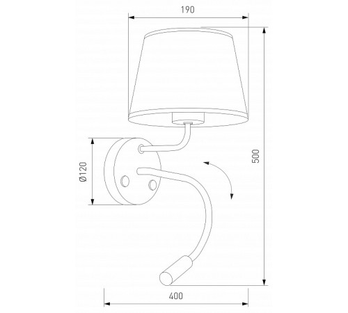 Бра TK Lighting 10081 Maja a068653 Бра TK Lighting 10081 Maja a068653