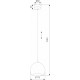 Подвесной светильник TK Lighting 10172 Zoe a068731