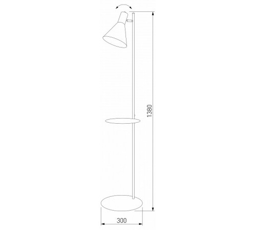 Торшер TK Lighting 5864 Jump a068745