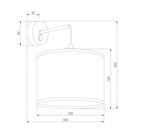 Бра TK Lighting 6858 Juta a068750 Бра TK Lighting 6858 Juta a068750