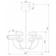 Бра Eurosvet Fungo 50388/2 LED черный a068860