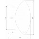 Настенный светильник Eurosvet Ripple 50389/1 LED латунь a069025