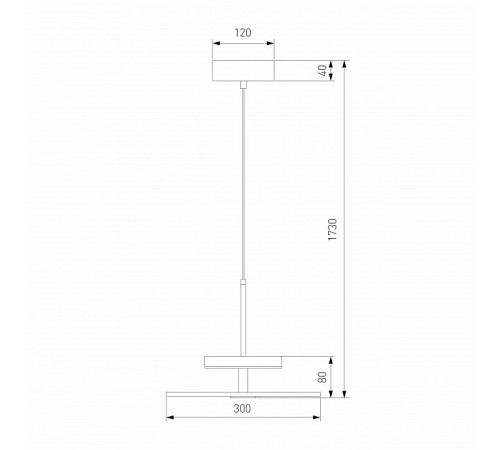 Подвесной светильник Eurosvet Thasos 40342 LED черный a069278 Подвесной светильник Eurosvet Thasos 40342 LED черный a069278