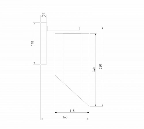 Настенный светильник Bogate s Iceberg 381/1 a069621